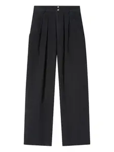 Брюки Nadine со складками Marant Étoile, черный