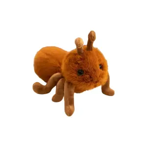 Плюшевая кукла Cute Ants, высота 23 см KUMAOYA, светло-коричневый