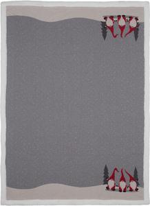 Одеяло X-Mas, 150x200 см, серый/зеленый/красный