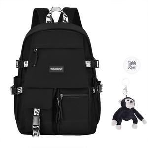 WARRIOR Нейлоновый рюкзак унисекс разноцветный, Black[Gorilla Pendant]