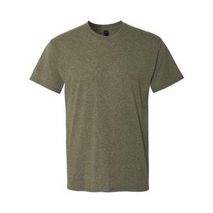Футболка Hanes Perfect-T Triblend, цвет Military Green Triblend