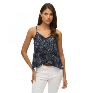 Футболка без рукавов Superdry Vintage Ladder Trim, синий