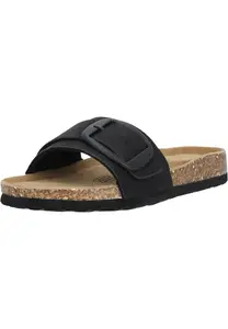 Босоножки CRUZ "Dreya", на мягком каблуке, черный