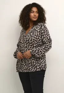 Блузка kcmirta tilly Kaffe Curve, Leopard Print
