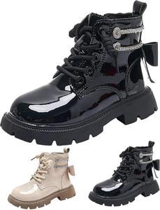 Сапоги CsgrFagr с боковой молнией, ботинки на голенище с застежкой, модные ботинки на шнуровке, высокие стильные водонепроницаемые сапоги, Beige