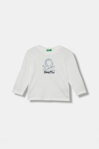 Детский лонгслив United Colors Of Benetton, белый
