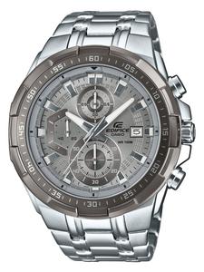 Casio Мужские часы Edifice, серый антрацит/серебристый