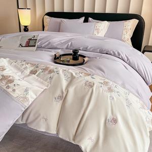 FUANNA Комплект постельного белья 2.2 м, 4 предмета: пододеяльник 220x240 см