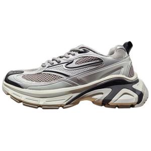 Износостойкие, увеличивающие рост, нескользящие, низкие, массивные кроссовки, мужские, серо-серебристые Erke, Gray Silver