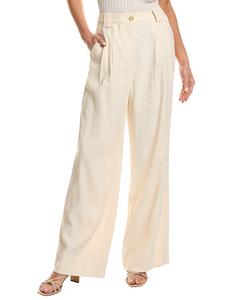 A.L.C. Брюки Tommy II из льняной смеси, белый