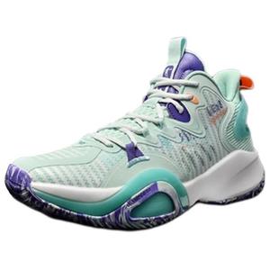 Баскетбольные кроссовки Basketball Shoes Men Low-Top Ethereal/Mars Green Qiaodan