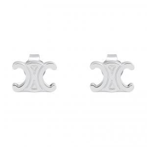 Коврик Triomphe с латунными шпильками CELINE, серебряный