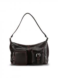 LIEBESKIND BERLIN Сумка через плечо Amy, кожа, 28 см, с отделкой из жареного кокоса