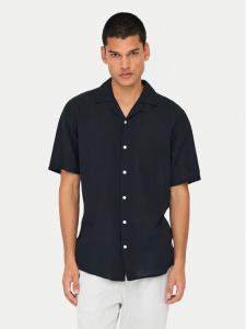 Рубашка облегающего кроя Caiden 22025116 Only & Sons, черный