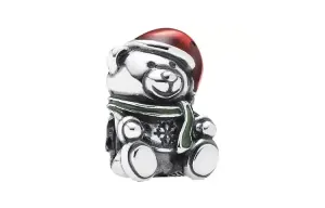 Pandora 925 Sterling Silver Beads Unisex Red