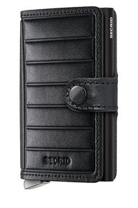 Кожаный кошелек с тиснением Secrid, черный