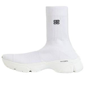 Кроссовки speed 3.0 high-top running shoes white Balenciaga, белый
