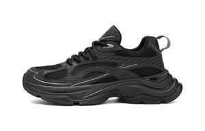 Низкие, массивные, нескользящие кроссовки для мужчин HLA, Black