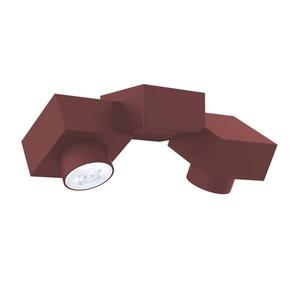 Потолочный светильник Lumicom Cross x2, красный