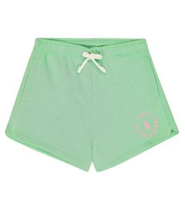 Шорты с пони из смесового хлопка Polo Ralph Lauren, зеленый