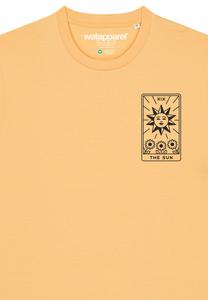 Футболка с принтом TAROT THE SUN watapparel, желтый