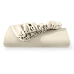 Ультрамягкая простыня с двойной щеткой Bare Home, песочный