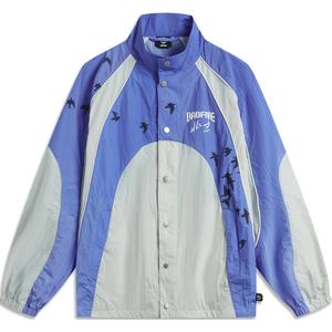 Куртка тренч баскетбольной коллекции LiNing мужская светло-лаймового небесного цвета