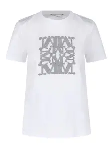 Футболка с логотипом Max Mara, белый