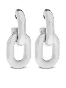 Серьги-цепочки DSQUARED2, серебряный