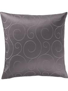 Erwin Müller Жаккардовая наволочка из смесовой хлопковой ткани Oberhausen, цвет антрацит