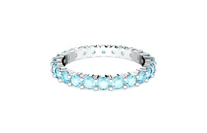 Swarovski Родированное кольцо Women's Blue