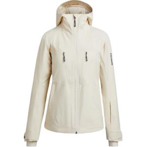 SALOMON Блестящая куртка женская Гардения белая, Gardenia White