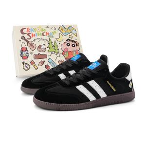 Crayon Shinchan Низкие скейтерские кроссовки унисекс черные (всесезонные), цвет Black (All-Season)