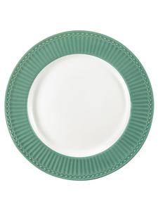 Тарелка обеденная ALICE DUSTY GREEN Зеленый Greengate