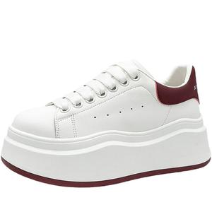 Кеды, скейтборд обувь женская низкая Luji, белый/черный