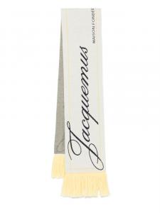 Jacquemus шарф L'echarpe Liga, желтый