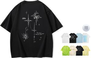 Футболка унисекс FREO3N, Black[Comes With]Short-Sleeved Shirt