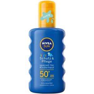Детский солнцезащитный спрей Nivea Sun SPF 50+, флакон-спрей 200 мл