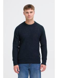 Вязаный свитер IDBratram темно-синего цвета INDICODE