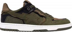 Кроссовки Wmns Sk8 Sta #6 'Olive Drab', зеленый