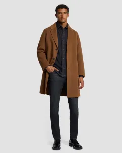 Мужские джинсы slim с заниженной посадкой черного цвета 7 For all mankind, черный