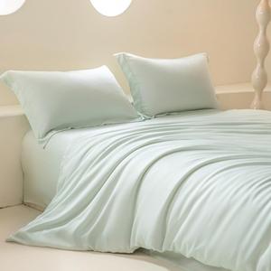 UJNHGQ Комплект постельного белья однотонный супермягкий шелковистый охлаждающий Color 3