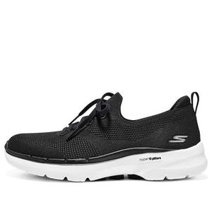 Кроссовки go walk 6 hyper burst 'black white' Skechers, черный