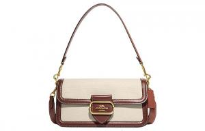 Женская сумка через плечо Morgan 27 коричневый COACH