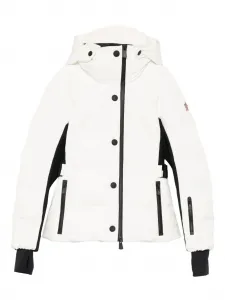 Куртка с капюшоном и поясом Moncler Grenoble, белый