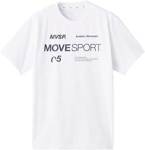 Мужская футболка Descente, короткий рукав, круглый вырез, охлаждающая, защита от УФ-излучения, быстросохнущая, эластичная, Harikoshi, тренировочная, белый