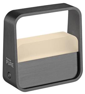 Светодиодная настольная лампа Paul Neuhaus PURE Go, серый