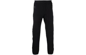 Neil Barrett Вязаные спортивные штаны мужские Black Moderate Straight Fit