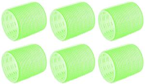 Бигуди для волос самоудерживающиеся на липучке, 64мм, 6 шт Calissimo