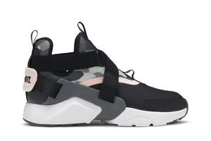 Кроссовки Nike Wmns Air Huarache City 'Black Storm Pink', черный